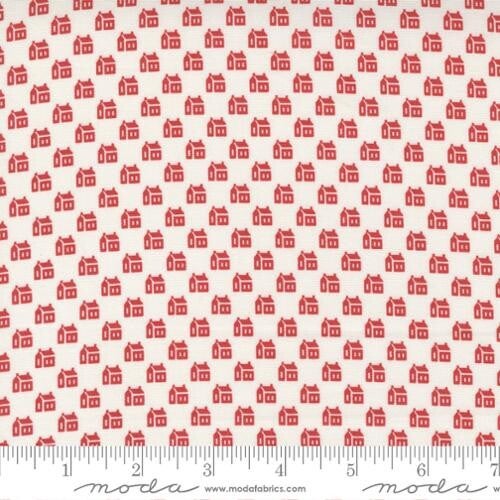 Q996- stof mini huisjes  - Fig Tree & Co  - Moda