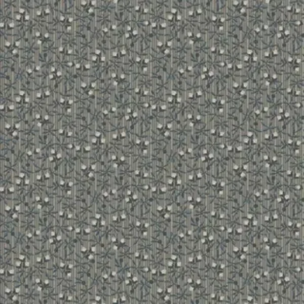 Q785 - stof  Tiny Vine Stripe Tan -  Midnight Bloom by Maywood Studio