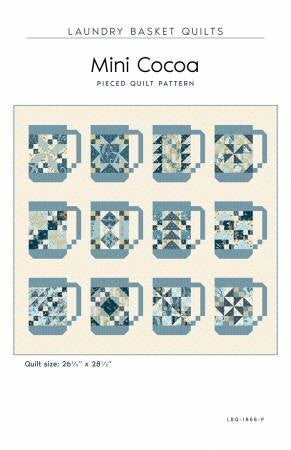 Patroon Mini Cocoa, Edyta Sitar of Laundry Basket Quilts