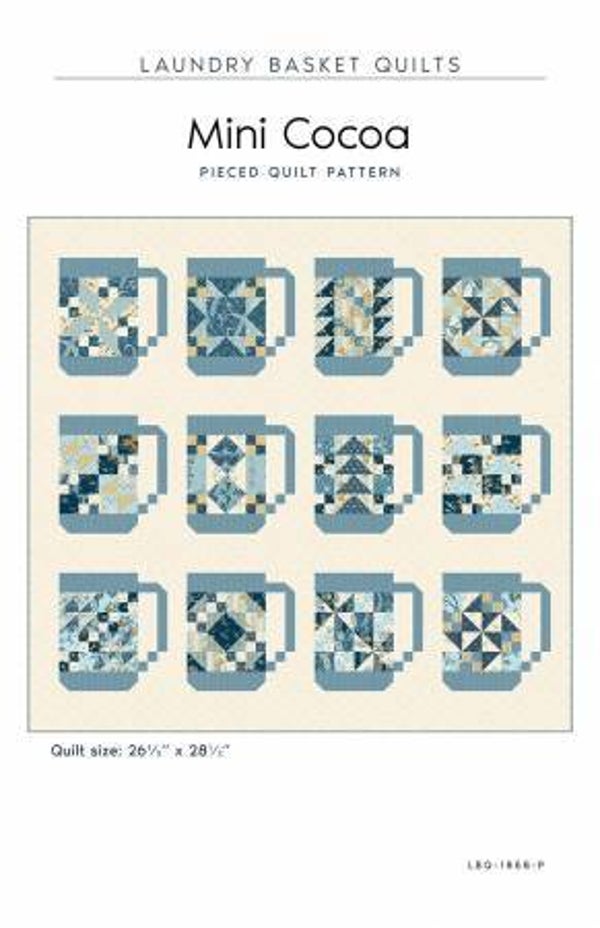 Patroon Mini Cocoa, Edyta Sitar of Laundry Basket Quilts