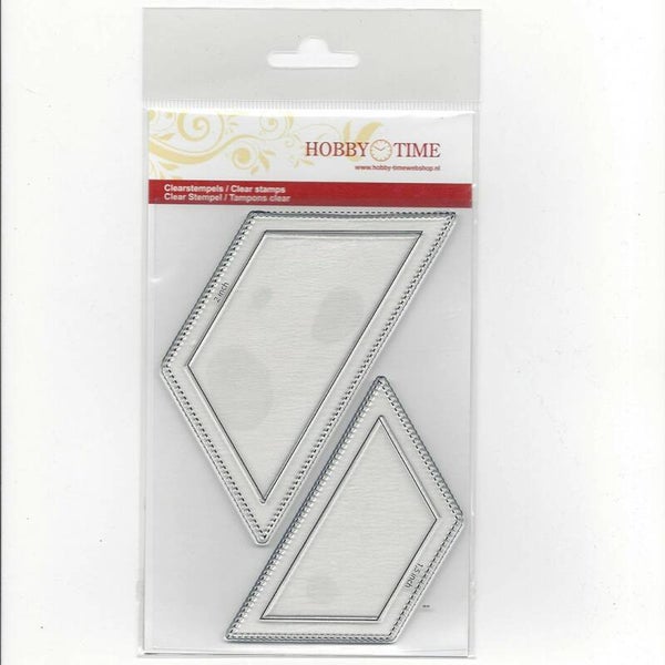 Stempel halve hexagon. CRE0025