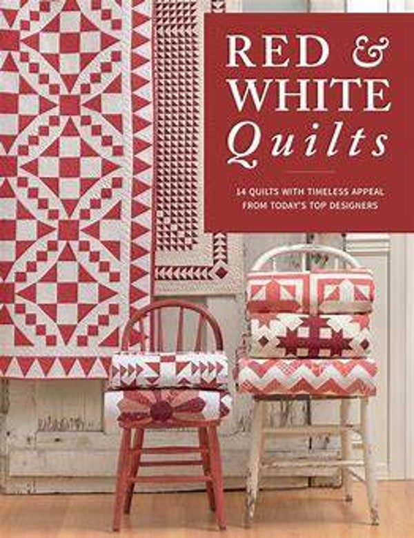 Boek Red & White quilts