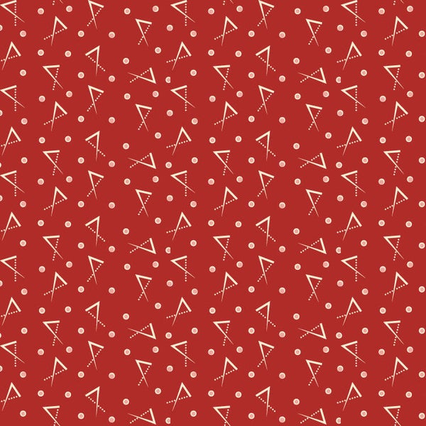 Q258-  EQP  - stof compass rosehip - Of old and New