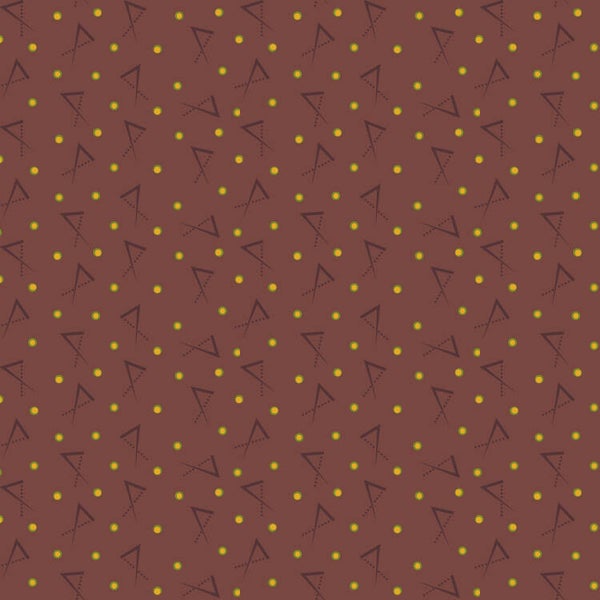 Q842-  EQP  - stof compass heather - Of old and New