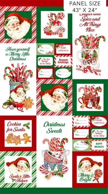 Panel Christmas by Hoffman Fabrics