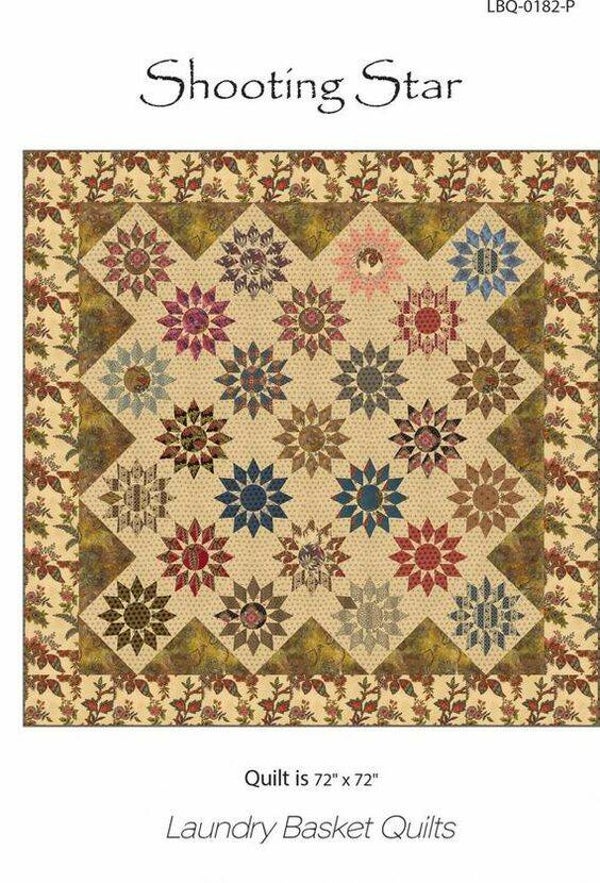 Patroon Shooting Star, Edyta Sitar of Laundry Basket Quilts
