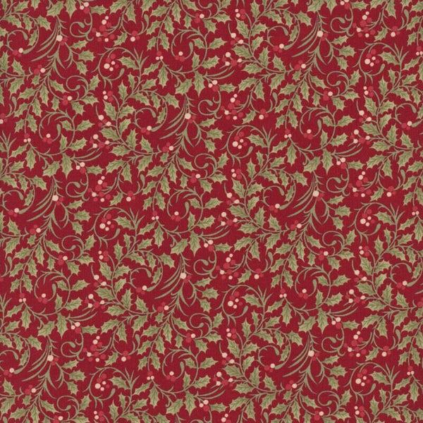 C63 - stof Christmas red - 3 sisters -Moda