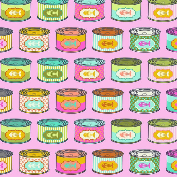 Q1166 - stof cat snacks- Tabby Road Deja Vu  - Tula Pink