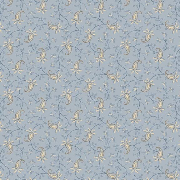 Q1059 - stof blue - Back in the Day - Marcus Fabrics