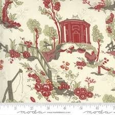 Q1194 - stof  - Jardin de Fleur- French General by Moda