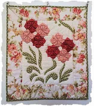 Patroon Bloemen in origami