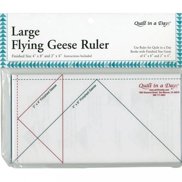 Large Flying Geese Ruler - Quilt-in-a-day