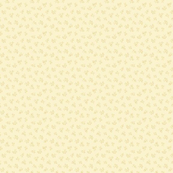Q607 - stof mini floral lemon  - Marcus Fabrics