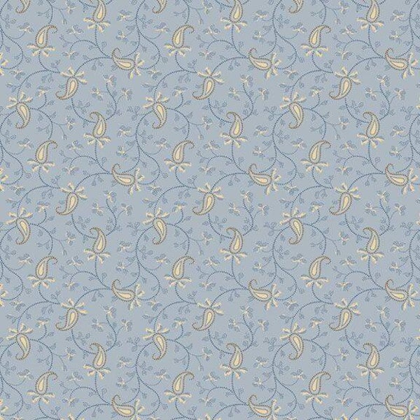 Q1059 - stof blue - Back in the Day - Marcus Fabrics