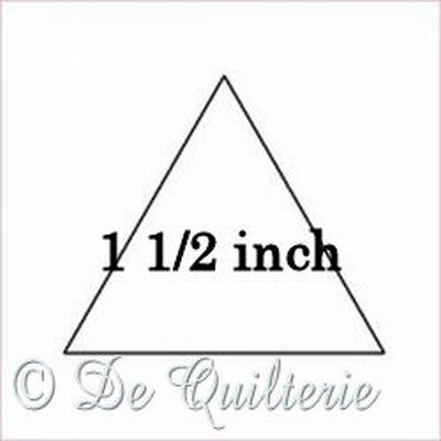 Kartonnen driehoek 1 1/2 inch