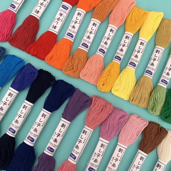 Sashiko garen 100 % katoen/ 20 meter - Olympus