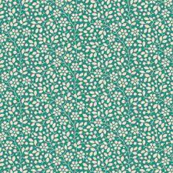 T29 - stof teal - Cloudpie by Tilda
