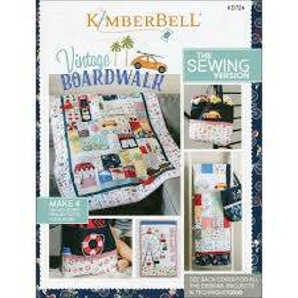 Kimberbell boek Boardwalk quilt applicatie