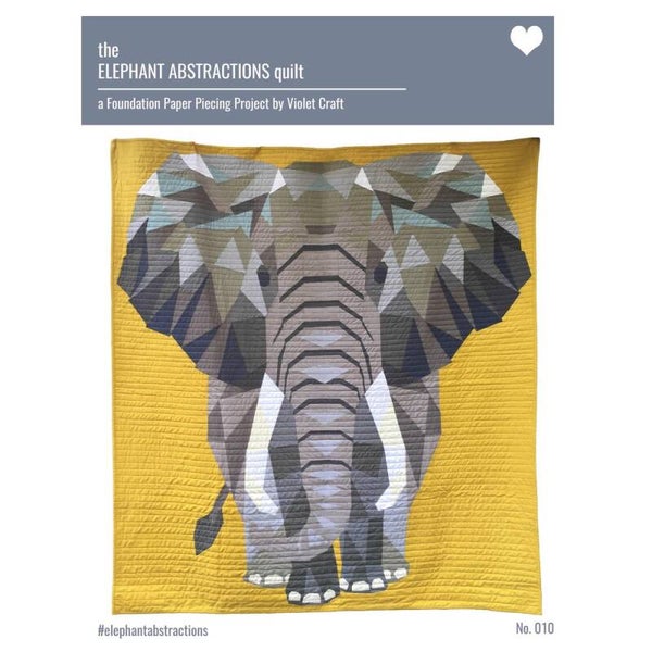 Patroon The Elephant abstractions by violet craft