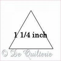 Kartonnen driehoek 1 1/4 inch