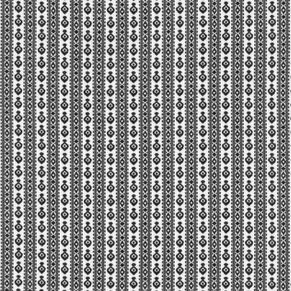 Zeeuwse stof  visjes zwart/wit 1