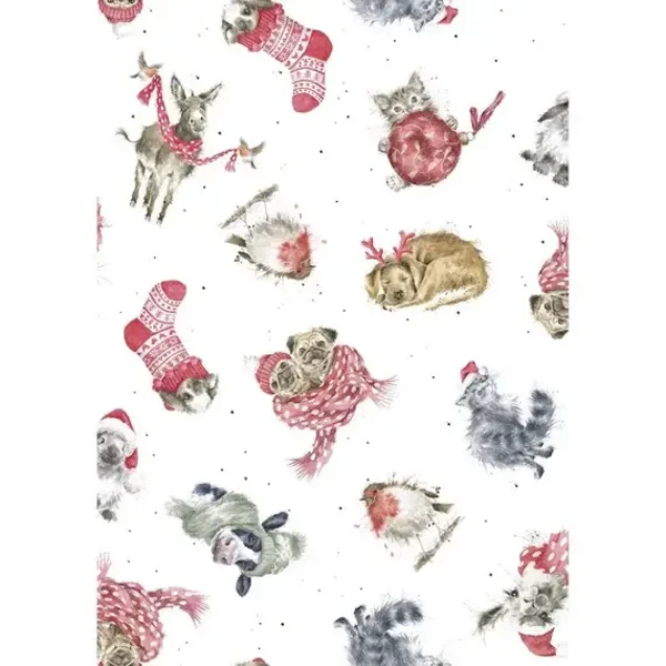 C8 - stof print- Warm Wishes