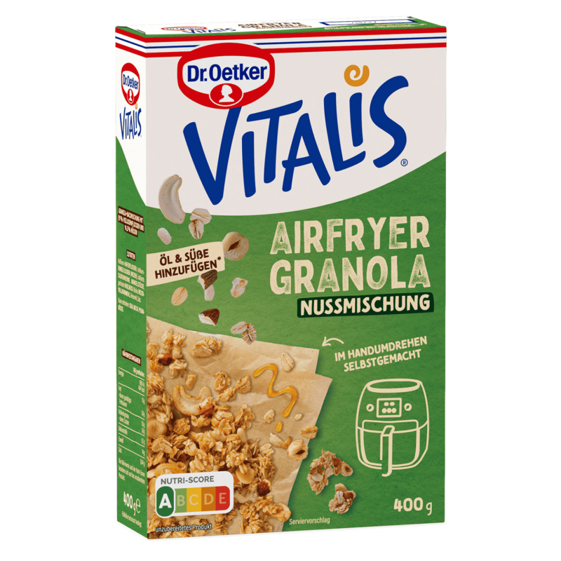 Airfryer Granola Mussmischung 400g