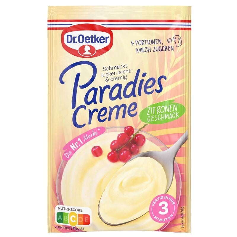 Paradies Creme Zitronen-Geschmack 72,5g