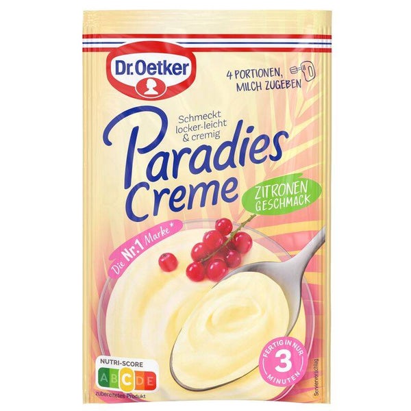 Paradies Creme Zitronen-Geschmack 72,5g