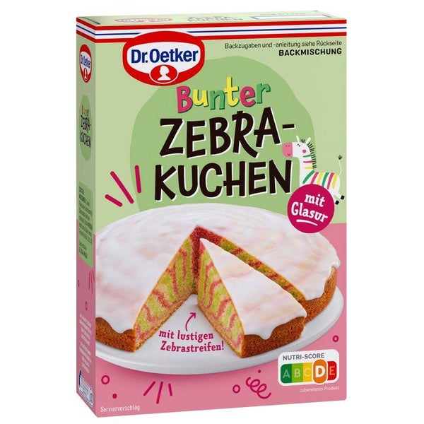 Bunter Zebrakuchen 515g