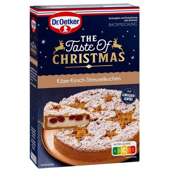 Käse-Kirsch-Streuselkuchen 655g