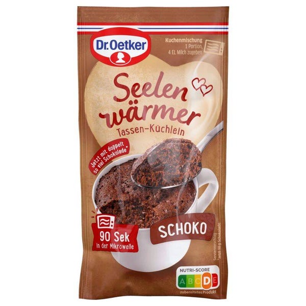 Seelenwärmer Tassenküchlein Schoko 63g