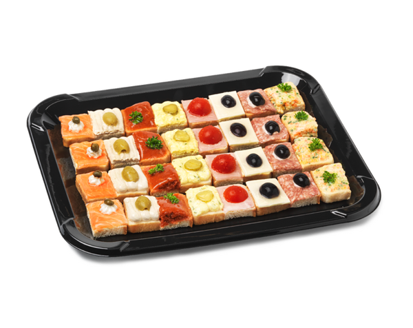 Canape-Platte für 4 Personen