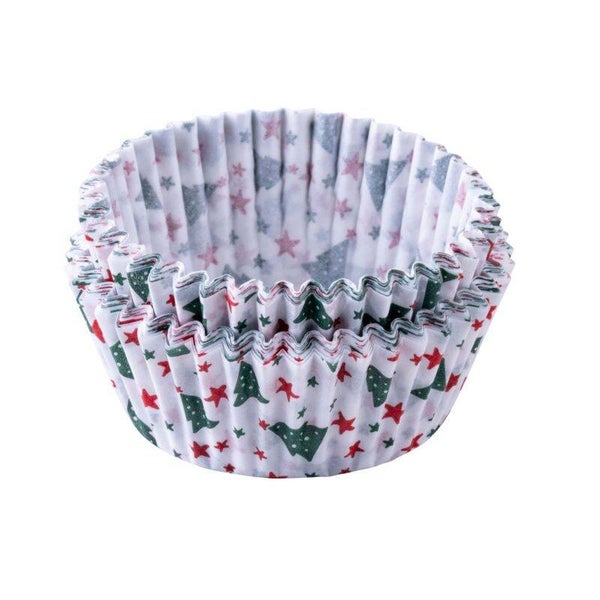 Muffin Papierbackförmchen Tannenbaum