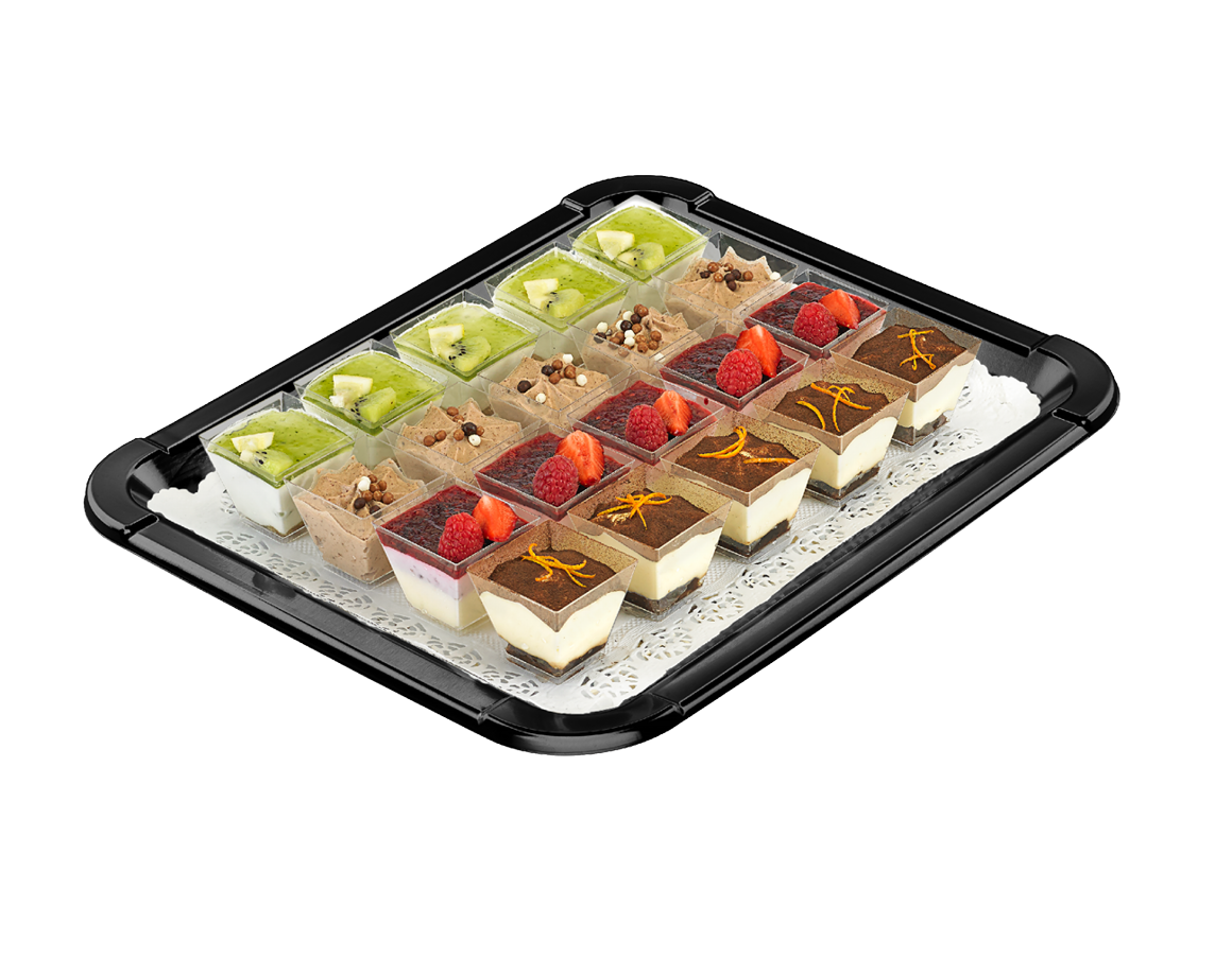 Mini-Dessert-Platte für 6 bis 8 Personen