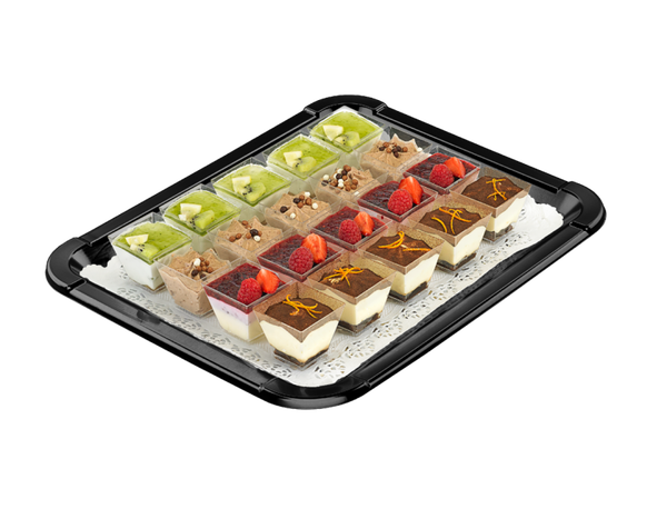Mini-Dessert-Platte für 6 bis 8 Personen