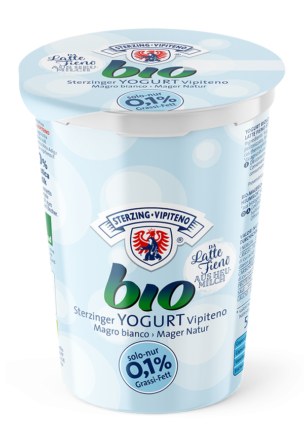 Bio Magermilchjoghurt 0.1%Fett 6x500g glutenfrei