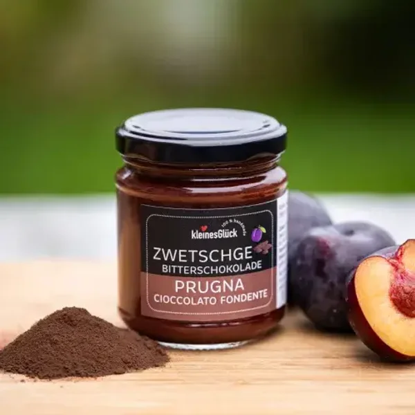 Zwetschge + Bitterschokolade 210g