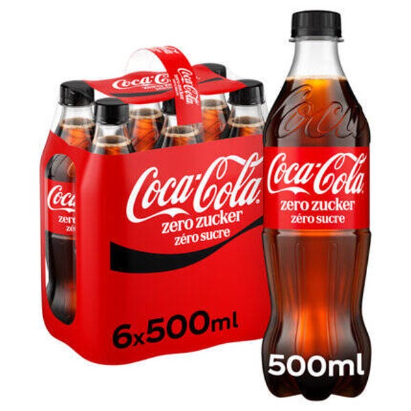 Coca Cola Zero 6x50cl