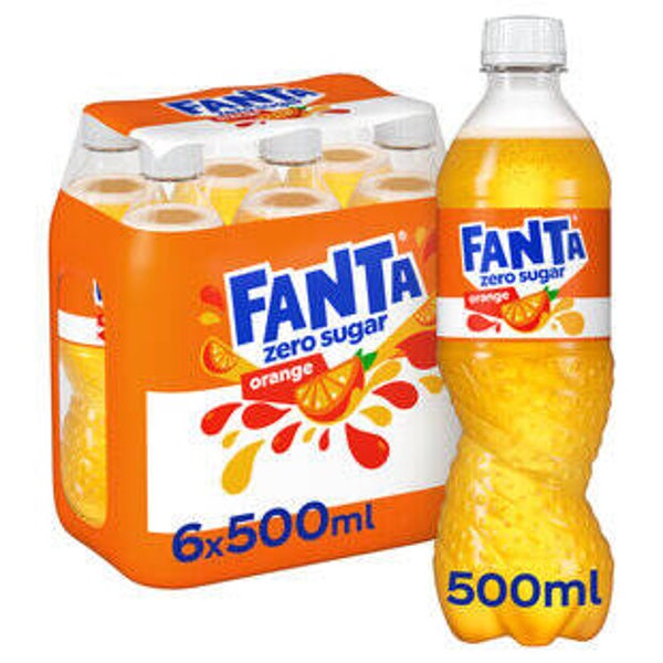 Fanta Orange Zero 6x50cl