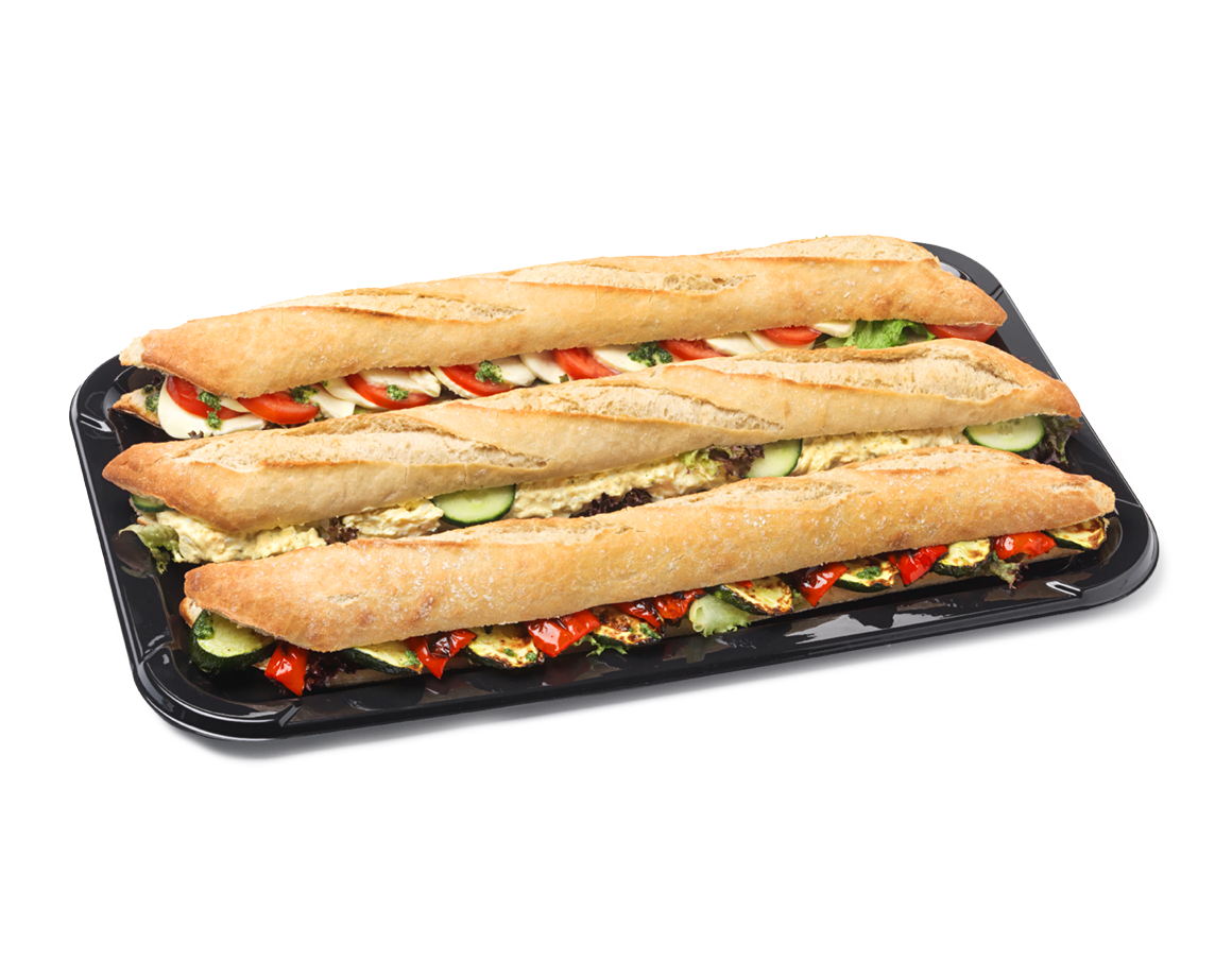 Steinofenbaguette Vegi 3 Baguette 9 bis 12 Personen