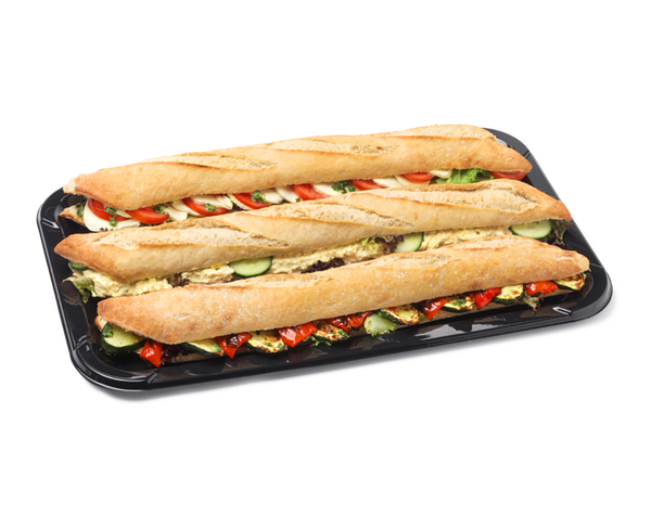 Steinofenbaguette Vegi 3 Baguette 9 bis 12 Personen