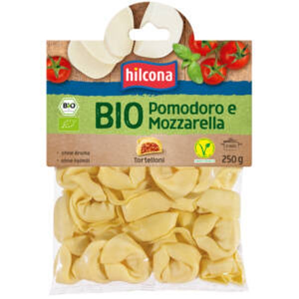 Bio Tortelloni Tomaten und Mozarella 250g