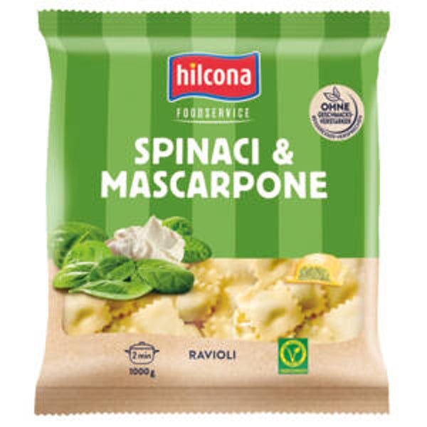 Hilcona Tortelloni Ricotta Spinat mit Pinienkerne 1Kg