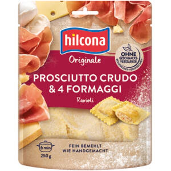 Ravioli Prosciutto Crudo eQuattro Fromaggi 250g