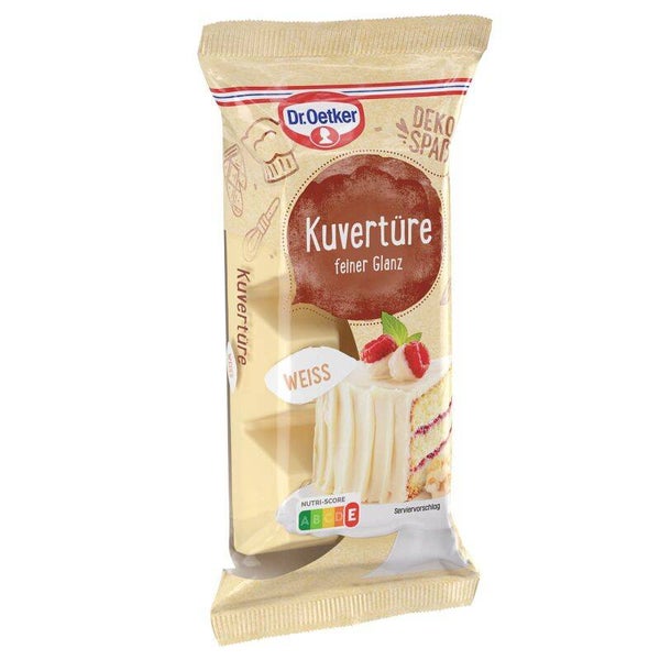 Kuvertüre Weiss 150g