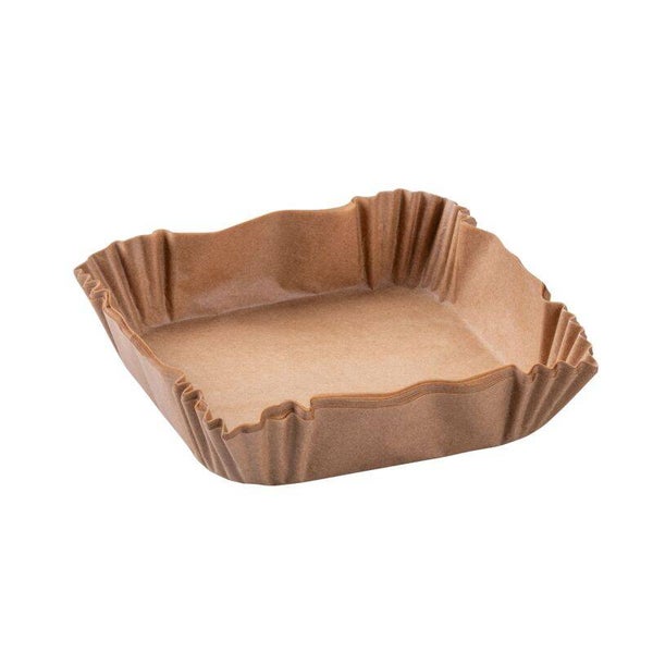 Backpapier für Heissluftfritteusen, 16cm eckig