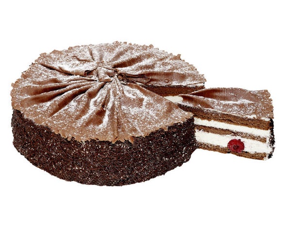 Schwarzwälertorte gross 1100g geschnitten