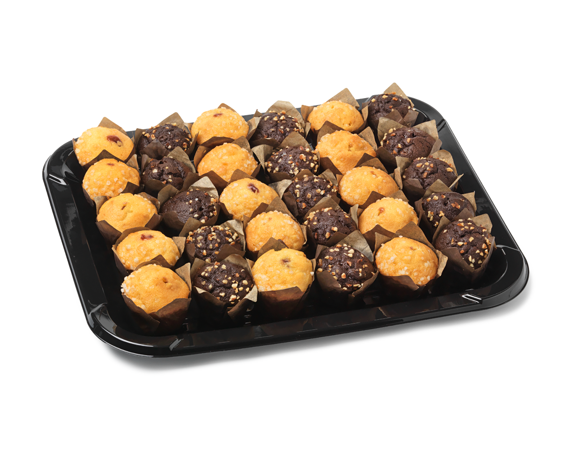 Mini Muffin Platte für 8 bis 10 Personen