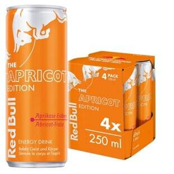 Red Bull Apricot 4x26cl